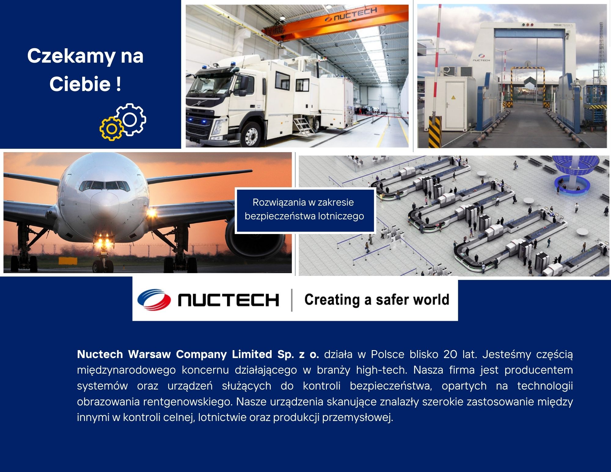 Nuctech Warsaw Company Limited Praca elektromonter